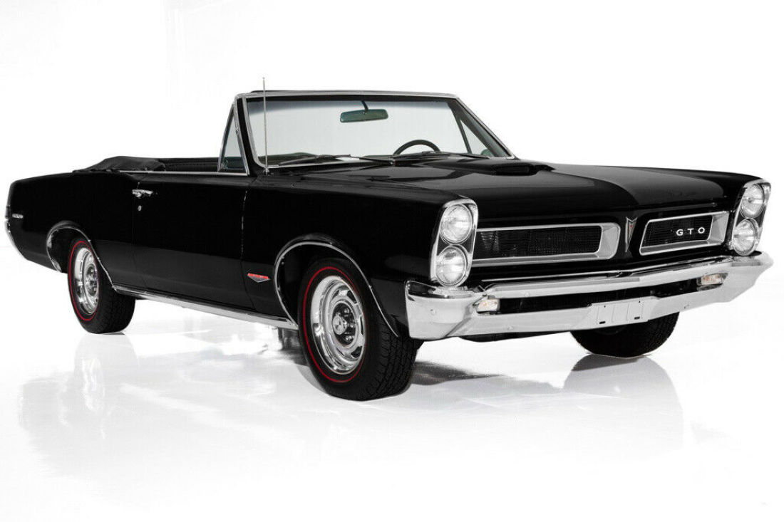 1965 Pontiac GTO Convertible Triple Black PHS - photo 3