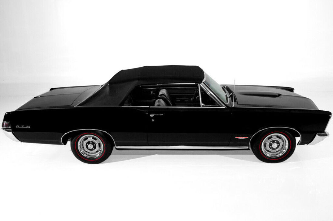 1965 Pontiac GTO Convertible Triple Black PHS - photo 6