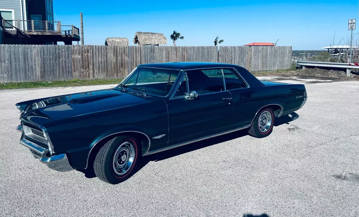 1965 Pontiac GTO Coupe Blue RWD Automatic 1965 Pontiac GTO