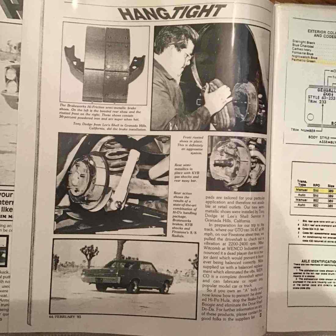 1965 Pontiac GTO Factory GTO Option - photo 4