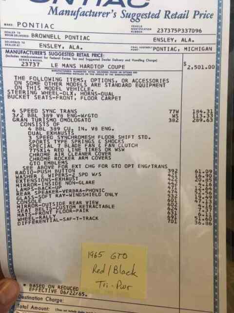 1965 Pontiac GTO Hardtop - photo 4