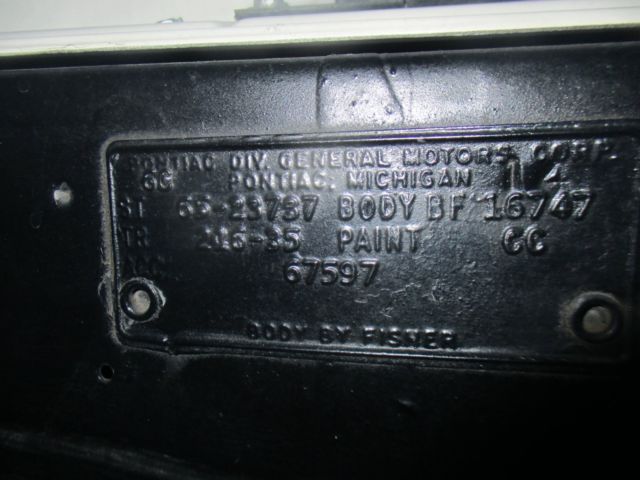 1965 Pontiac GTO GTO - photo 13