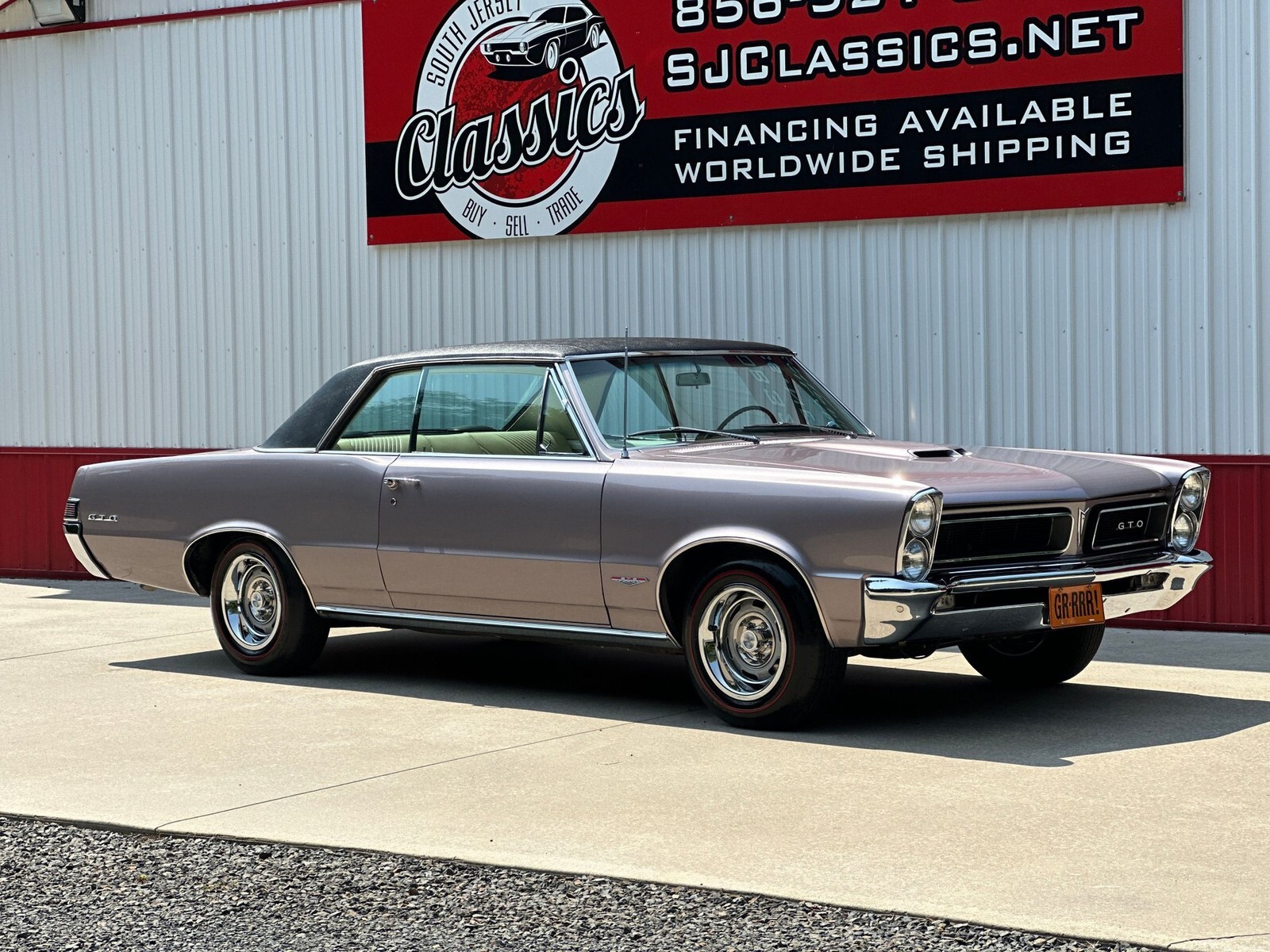 1965 Pontiac GTO Rare Iris Mist Exterior, Parchment Interior, 389 Tri Power 4spd - photo 2