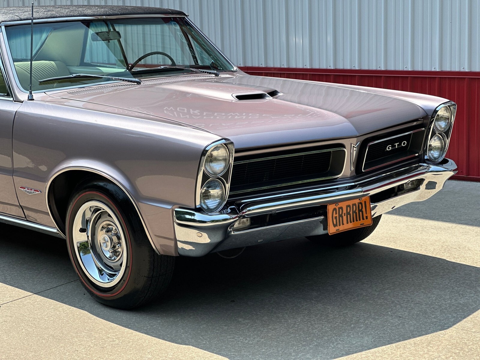 1965 Pontiac GTO Rare Iris Mist Exterior, Parchment Interior, 389 Tri Power 4spd - photo 3