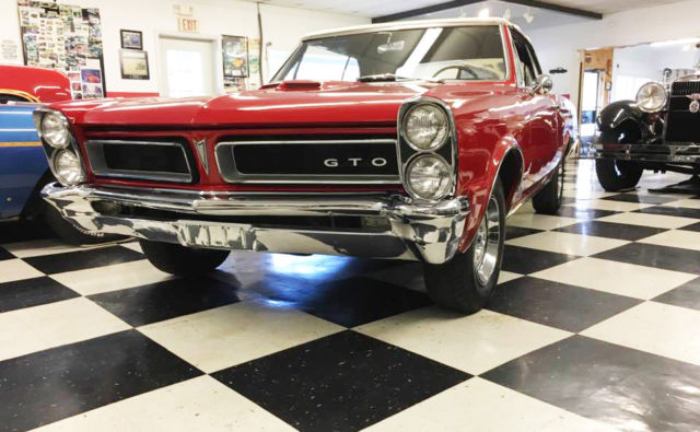 1965 Pontiac GTO Tri-Power 4spd Convertible PHS 1965 Pontiac GTO