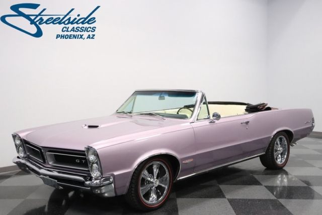 1965 Pontiac GTO Tribute Restomod 4309 Miles Iris Mist Convertible 389 V8 5 Spee 1965 Pontiac GTO Tribute Restomod