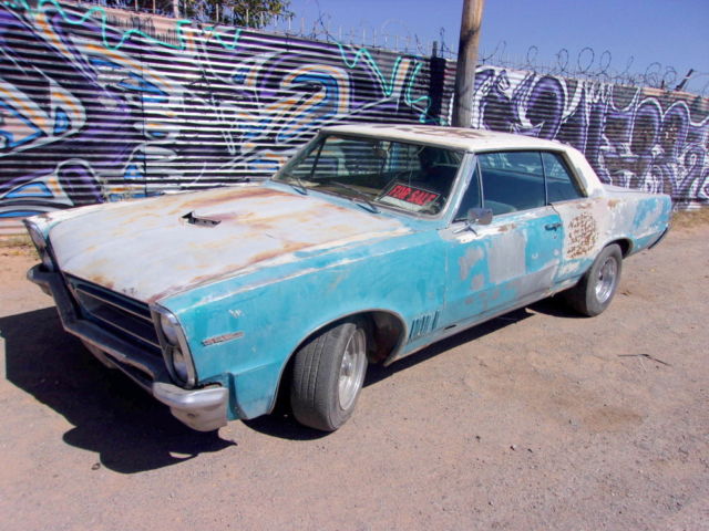 1965 Pontiac Lemans 2-Door Hard Top Tempest V-8 Auto A/C GTO CLONE TRIBUTE! 1965 Pontiac Le Mans