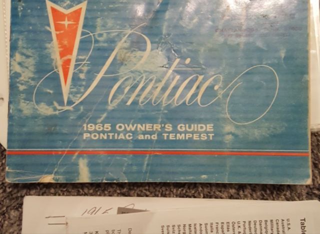 1965 Pontiac Tempest