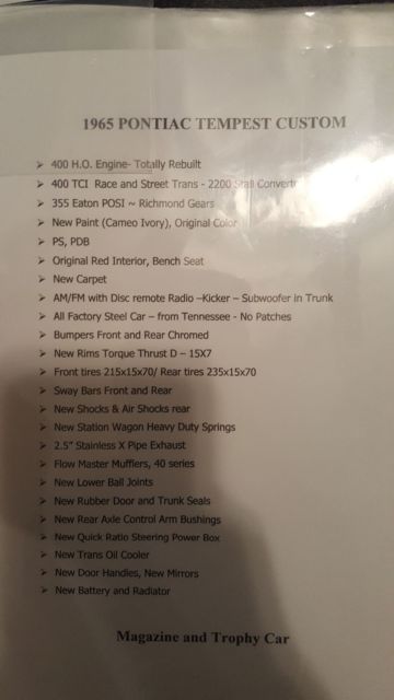 1965 Pontiac Tempest - photo 4