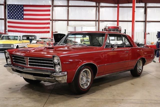 1965 Pontiac Tempest GTO 38453 Miles Montero Red Coupe 389 V8 Manual 1965 Pontiac Tempest GTO