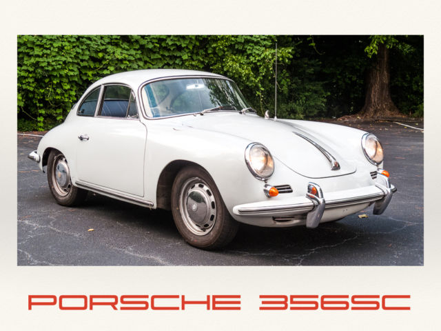 1965 Porsche 356 SC Dolphin Gray 1965 Porsche 356