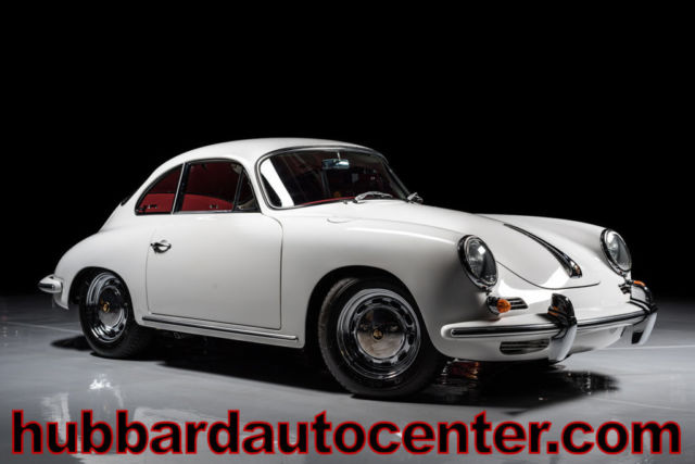 1965 Porsche 356 SC Karmann Coupe, White on Red, Beautiful, WOW!!! 1965 Porsche 356 Rare 356/1600 SC Karmann Coupe, The Real Deal!
