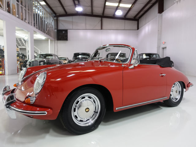 1965 Porsche 356C 1600 Cabriolet by Reutert, concours restoration! 1965 Porsche 356 C 1600 Cabriolet by Reutter, matching numbers!