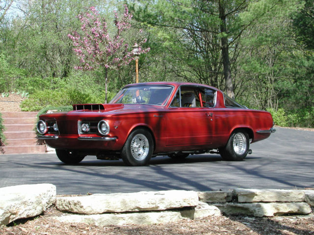 1965 ProCharged 472 HEMI Barracuda Pro-Street/Drag 1 of a Kind Cuda 1000+ HP 1965 Plymouth Barracuda Fastback