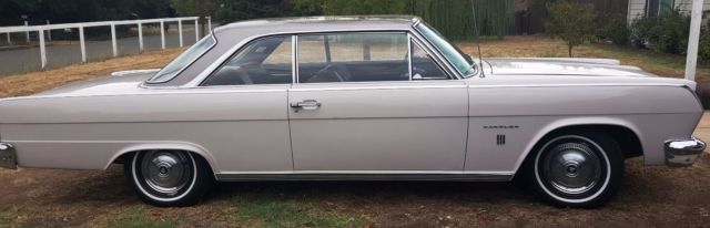 1965 Rambler Ambassador 990 2-Door Hardtop Coupe 1965 AMC Other Rambler Ambassador 990