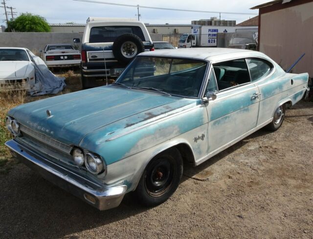 1965 Rambler Marlin Fastback factory V8 327 4v AC PDB console auto Loaded AZ CA 1965 AMC Rambler Marlin Fastback Deluxe