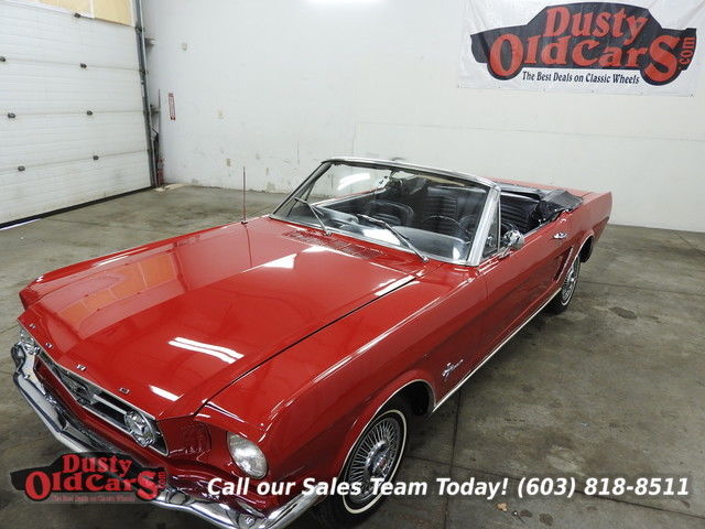 1965 Red Runs Drives Body Interior Excel Season Ready! 1965 Ford Mustang Runs Drives Body Interior Excel Season Ready
