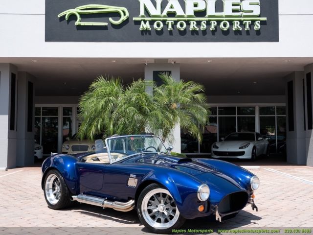 1965 Replica, BackDraft Racing 427 Shelby Cobra Replica 5 Spd, Carbon Fiber Dash 1965 Replica/Kit Makes 427 Shelby Cobra Replica