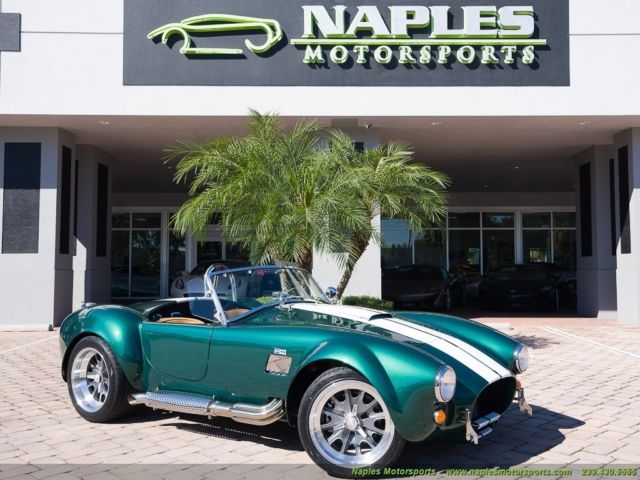 1965 Replica/Kit BackDraft Racing 427 Shelby Cobra Replica, Classic Trim 5 Spd 1965 Replica/Kit Makes All Models 427 Shelby Cobra Replica