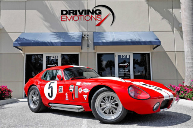 1965 SAUPERFORMANCE SHELBY DAYTONA COUPE REPLICA! ROUSH 427R MOTOR! 6-SPD! RARE! 1965 Shelby SUPERFORMANCE DAYTONA COUPE Superformance Daytona Coupe