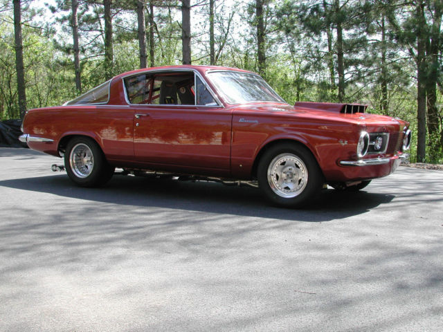 1965 S/C HEMI Barracuda Pro-Street/Drag 1 of a Kind Cuda Dynoed Over 1000 HP! 1965 Plymouth Barracuda Fastback