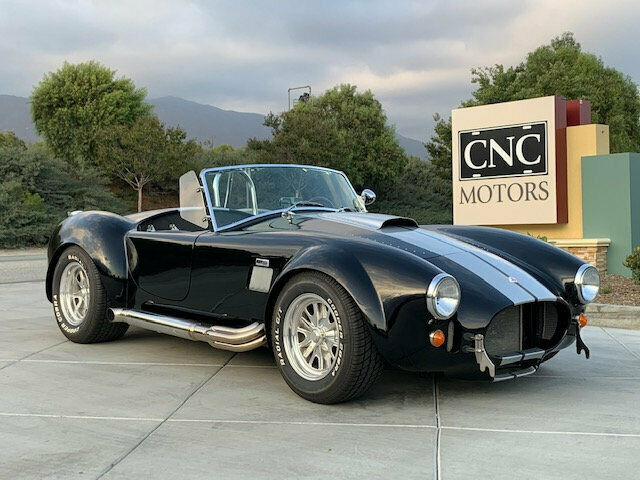 1965 Shelby 427 Cobra Recreation / Tribute by Backdraft Racing Black 2,092 Miles 1965 Shelby Cobra