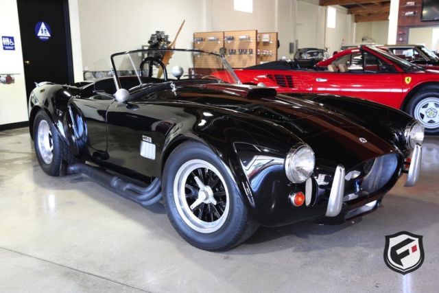 1965 Shelby 427 Cobra Replica 6344 Miles Black 1965 Shelby 427 Cobra Replica --