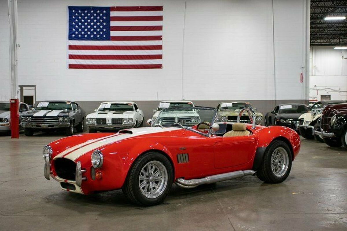 1965 Shelby AC Cobra Replica 7492 Miles Red LS1 5.7 Liter V8 Manual 1965 Shelby AC Cobra Replica