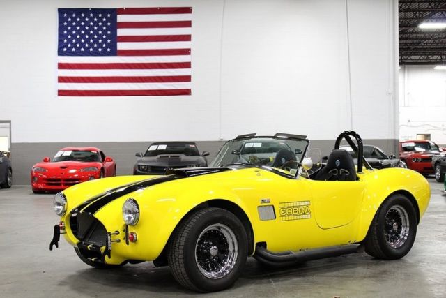 1965 Shelby Cobra 12555 Miles Yellow Roadster 408 V8 5 Speed Manual 1965 Shelby Cobra --
