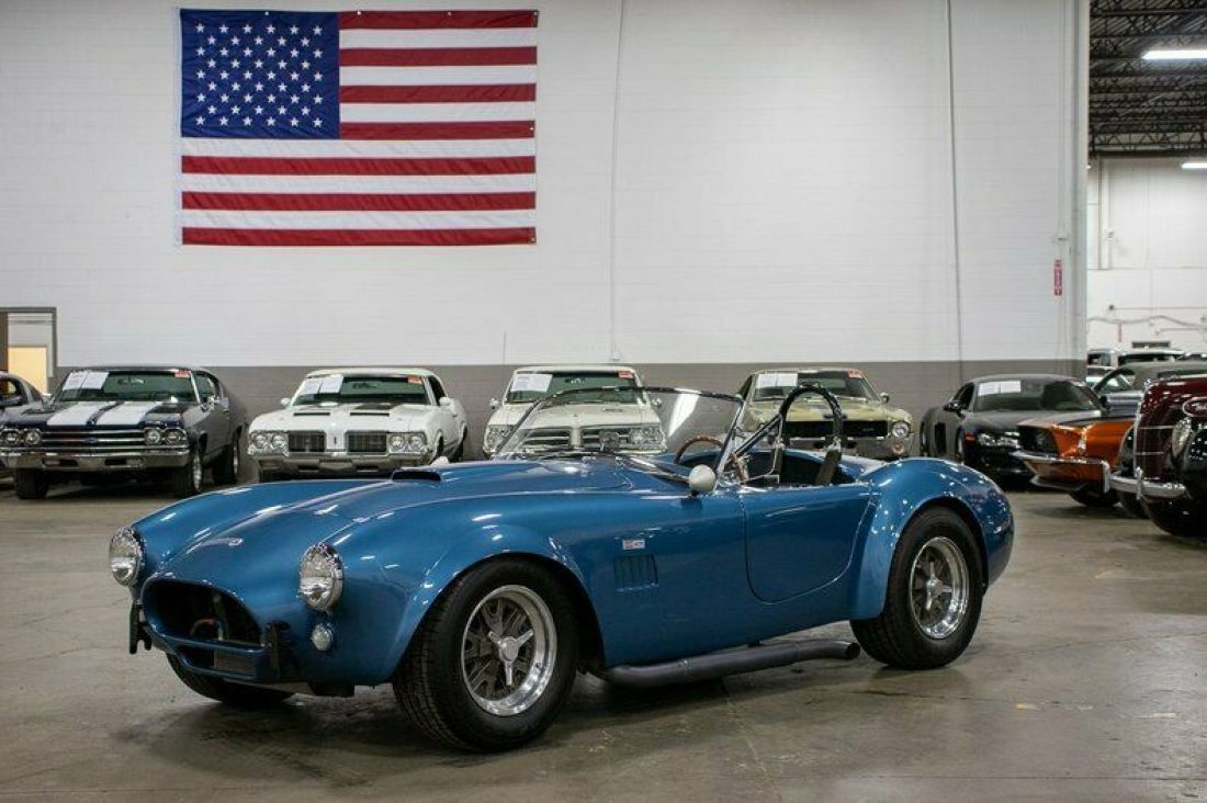 1965 Shelby Cobra 2577 Miles Blue 302cid V8 Manual 1965 Shelby Cobra
