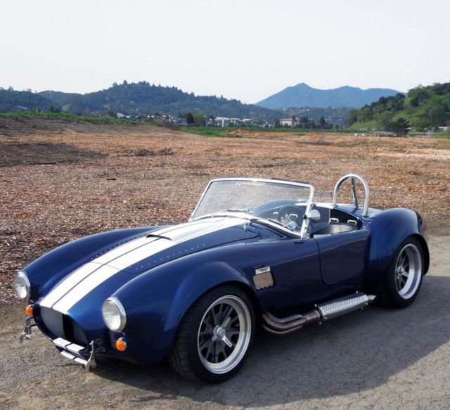 1965 Shelby Cobra 427 BACKDRAFT Replica, 480HP, Spectra Blue, Like New! 1965 Shelby Cobra 2 door