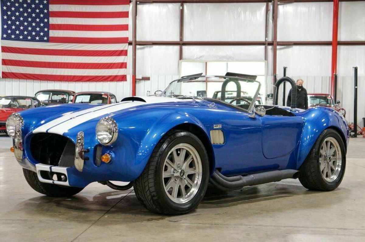 1965 Shelby Cobra 53 Miles Blue Roadster 351ci Windsor V8 Manual 1965 Shelby Cobra