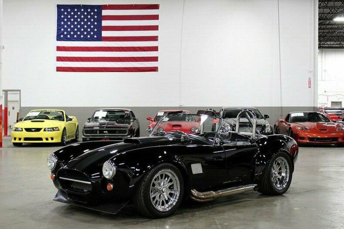 1965 Shelby Cobra 5529 Miles BLACK 392 V8 Manual 1965 Shelby Cobra
