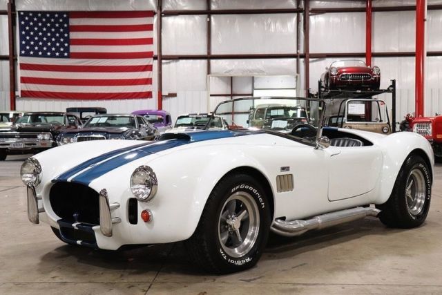 1965 Shelby Cobra 6114 Miles Grand Prix White Coupe V8 Manual 1965 Shelby Cobra --