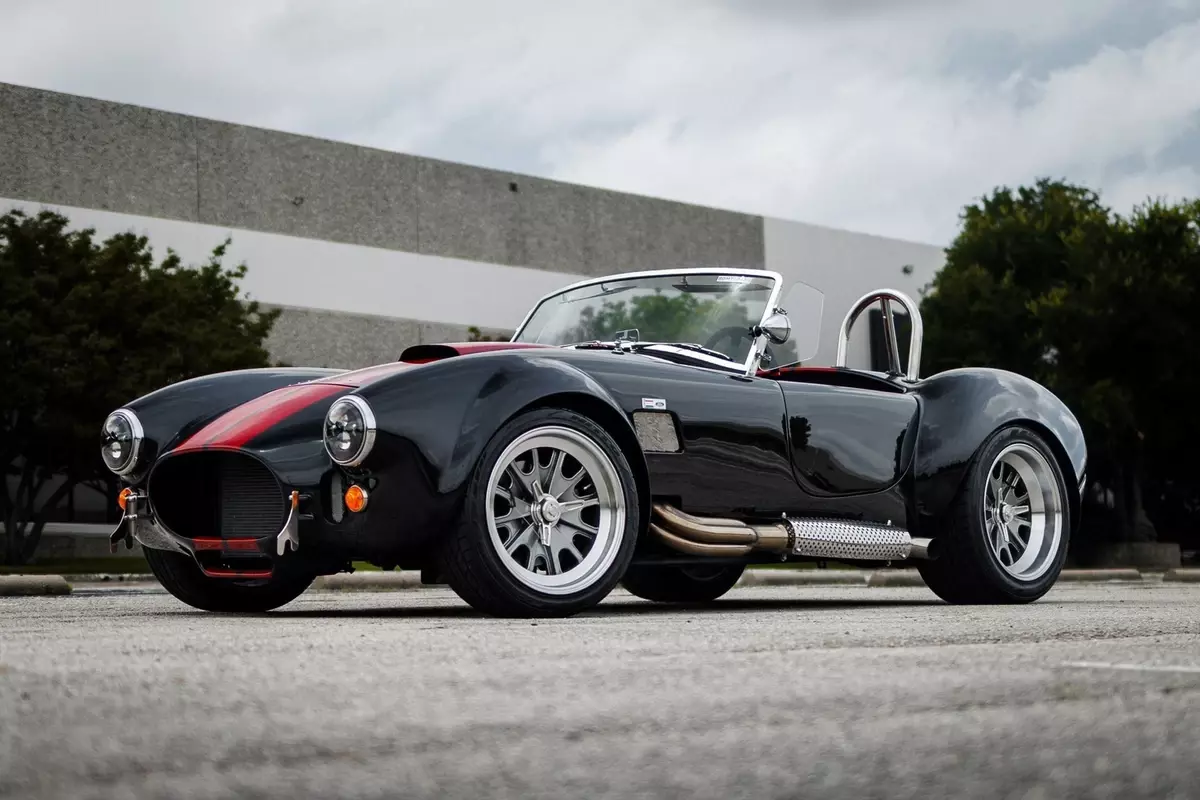 1965 Shelby Cobra Backdraft Iconic 427 RT4 Custom 5788 Miles Volvano Black Conve 1965 Shelby Cobra Backdraft Iconic 427 RT4 Custom
