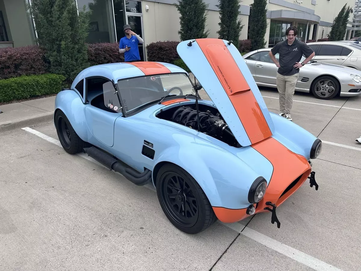 1965 Shelby Cobra Backdraft RT4 B Rare 7.3 V8 Godzilla Stage 1 1685 Miles Gulf B 1965 Shelby Cobra Backdraft RT4 B Rare 7.3 V8 Godzilla Stage 1
