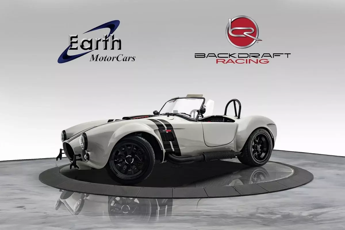1965 Shelby Cobra Backdraft RT4 Coyote Gen 4 10 Miles Chalk Tremec TKX 1965 Shelby Cobra Backdraft RT4 Coyote Gen 4