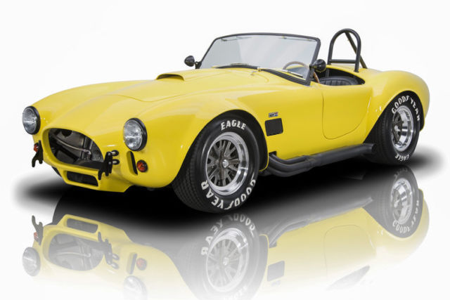 1965 Shelby Cobra CSX 4000 2828 Miles Yellow Roadster 427 V8 5 Speed Manual 1965 Shelby Cobra CSX 4000