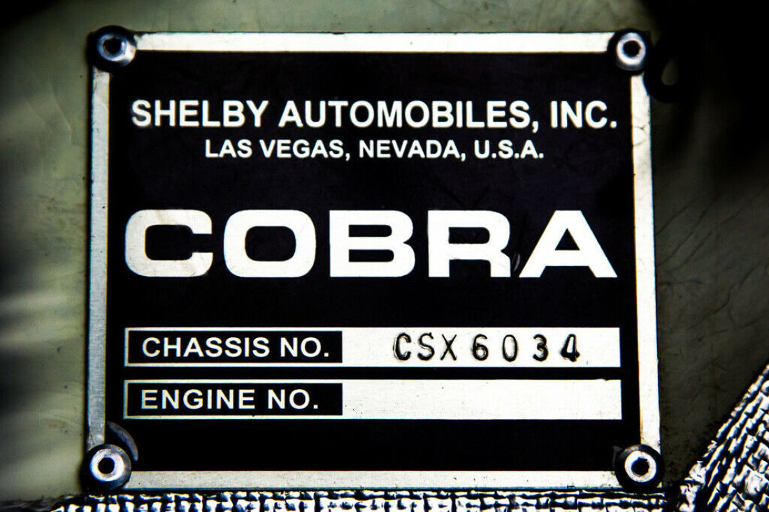 1965 Shelby Cobra CSX6000 113 miles 427/600 - photo 12
