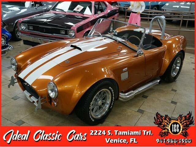 1965 Shelby Cobra Factory Five 9,999 Miles Copper & White 1965 Shelby Cobra Factory Five