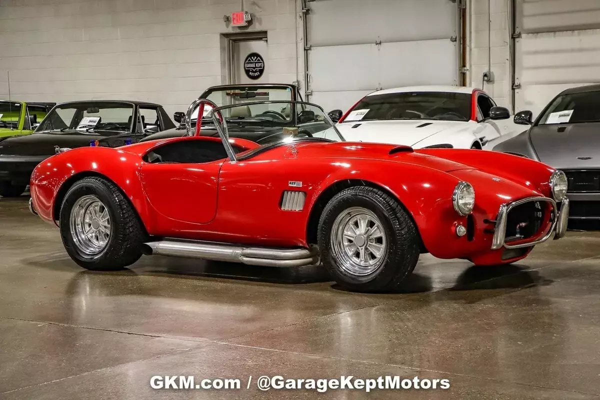 1965 Shelby Cobra Red Roadster 427ci V8 13587 Miles 1965 Shelby Cobra