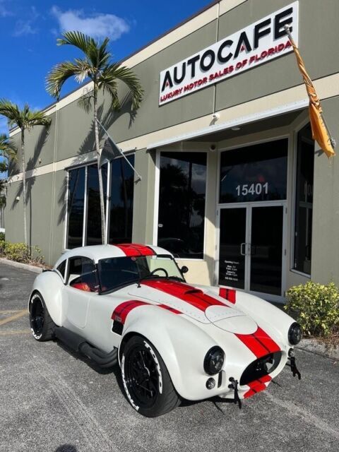 1965 Shelby Cobra-Replica, Eminent Pearl White with 300 Miles available now! 1965 Shelby Cobra-Replica 20th Anniversary Edition RT4B