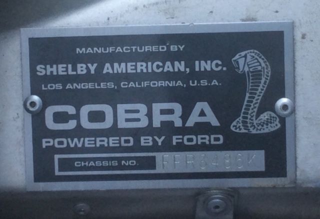 1965 Shelby Cobra Factory Five Racing - photo 8