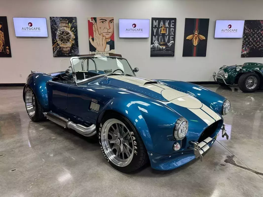1965 Shelby Cobra Replica, Guardsman Blue with 2304 Miles available now! 1965 Shelby Cobra Replica