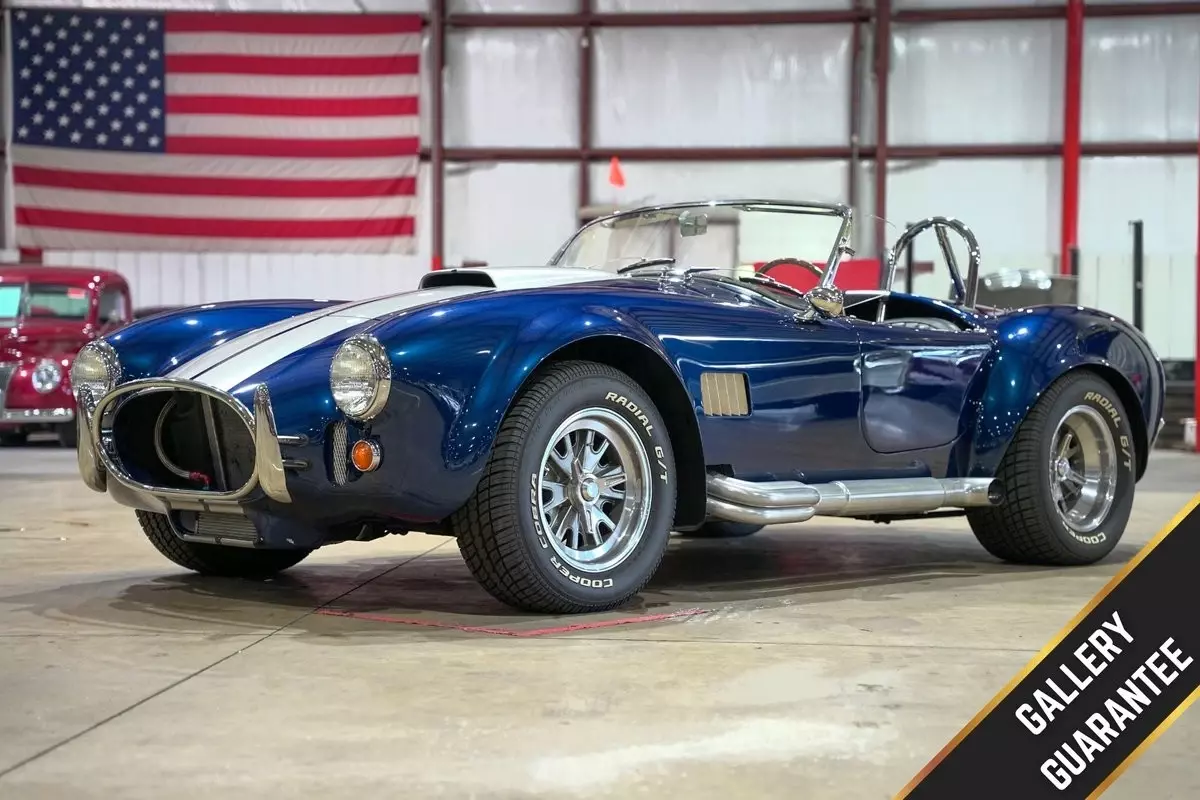 1965 Shelby Cobra Replica Superformance 7733 Miles Indigo Blue Convertible 427ci 1965 Shelby Cobra Replica Superformance