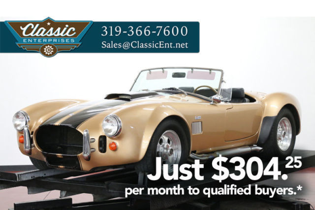 1965 Shelby Cobra Roadster 351 V8 5 Speed Manual 1965 Shelby Cobra Roadster