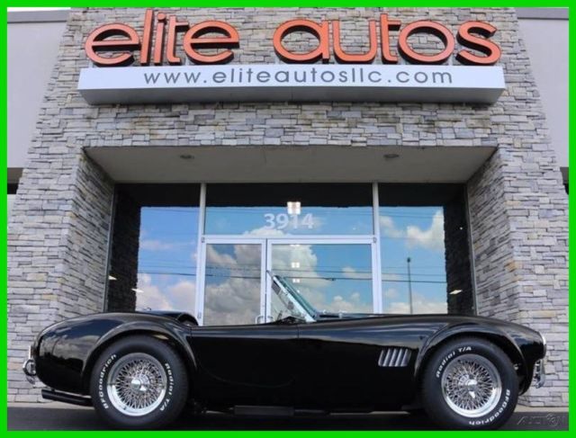 1965 SHELBY COBRA Slab Side KIRKHAM Aluminum Body 427 FORD RACING Low Miles 1965 Shelby