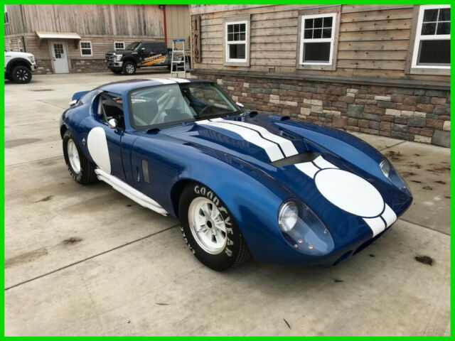 1965 Shelby Daytona Coupe Replica 347ci Small Block Ford 5-Spd Manual 6 Miles 1965 Shelby Daytona Coupe Replica