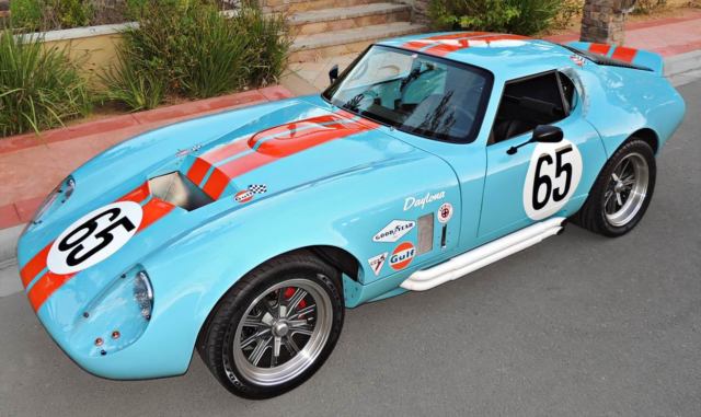1965 Shelby FFR Typ 65 Daytona Cobra Coupe 408cui Keith Craft V8 517 HP 1965 Shelby FFR Typ 65 Daytona Cobra Coupe 517 HP KC 408cui