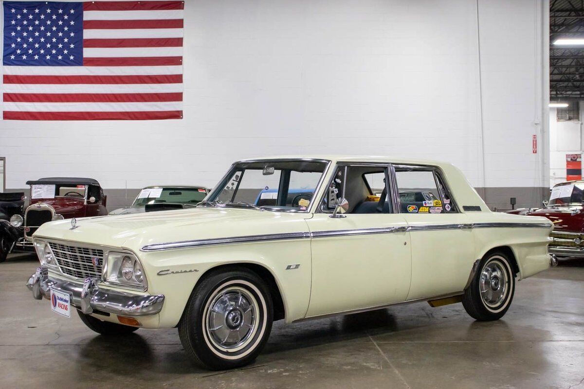 1965 Studebaker Cruiser 76365 Miles Light Yellow 283ci V8 5-Speed Manual 1965 Studebaker Cruiser
